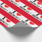 I Love Bingo ラッピングペーパー (角)