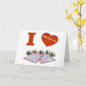 I LOVE Bingo Happy Mother's Day Card カード (黄色い花)