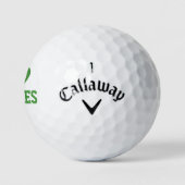 I Love Birdies Golf Balls | Personalized Callaway ゴルフボール (ロゴ)