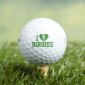 I Love Birdies Golf Balls | Personalized Callaway ゴルフボール (インサイチュ 木)