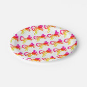 I Love BMX ペーパープレート (アングル)