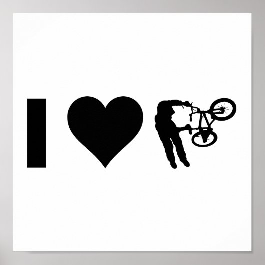 I Love BMX ポスター (正面)