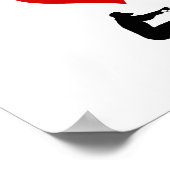 I Love BMX (Vertical) ポスター (角)