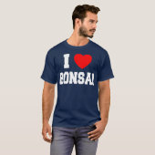 I Love Bonsai Tシャツ (正面フル)