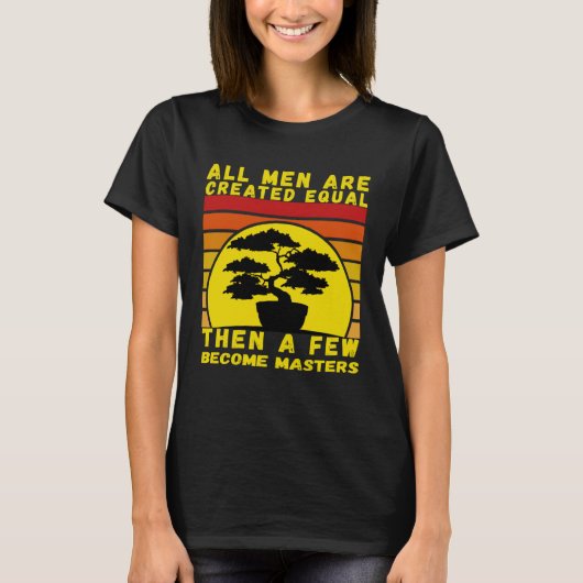 I love bonsai tree gardening best gardener zen bud tシャツ (正面)