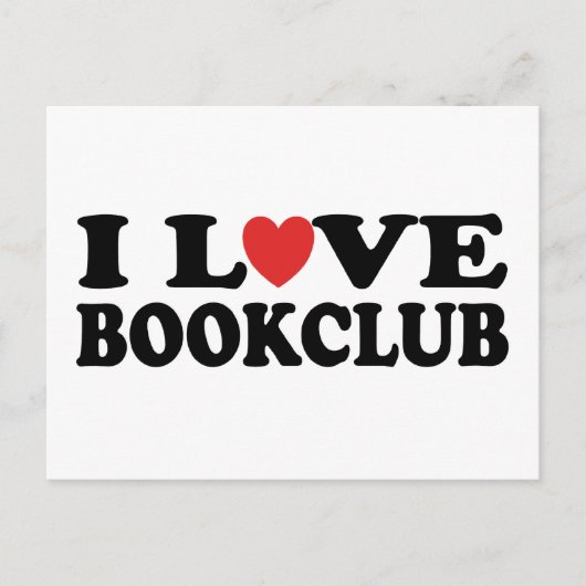 I Love Bookclub ポストカード (正面)