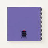 『I Love Books』 2021読年ログ ノートブック (裏面)