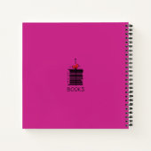 "I Love Books" Reading Log Journal ノートブック (裏面)