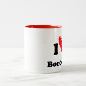 I love Bordeaux ツートーンマグカップ (中央)