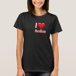 I Love Boston Tシャツ