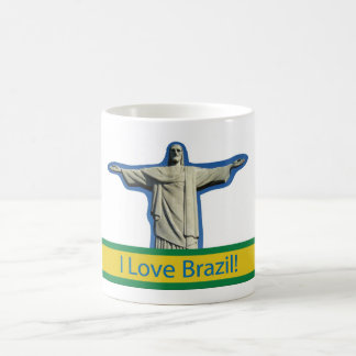 I love Brazil コーヒーマグカップ