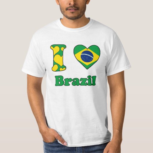 I love Brazil Tシャツ (正面)