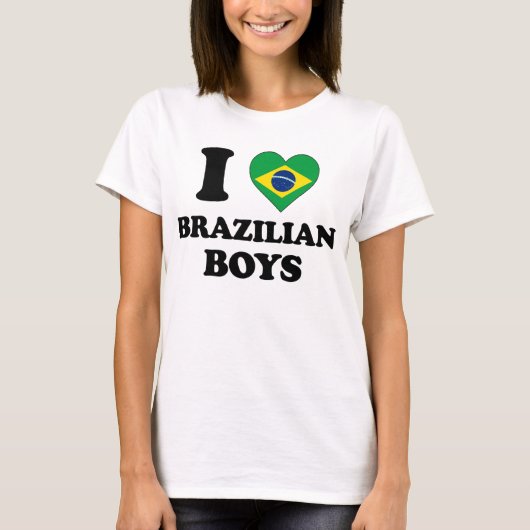 I love Brazilian Boys Tシャツ (正面)