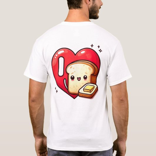 I love Bread & Butter Tシャツ (裏面)