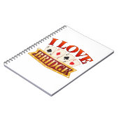 I Love Bridge Card Game Player ノートブック (左側)