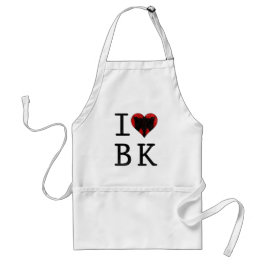 I Love Brooklyn BK NYC スタンダードエプロン