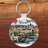 I love Budapest キーホルダー (正面)