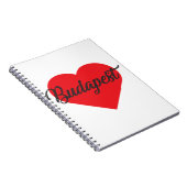 I Love Budapest – ハンガリー ノートブック (右側)