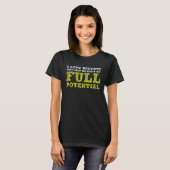 I Love Buffets Reach My Full Potential  Food Eatin Tシャツ (正面フル)