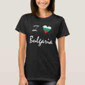 I Love Bulgaria Sofia Bulgaria Balkans Bulgia F Tシャツ (正面)