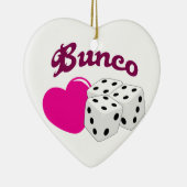 I Love Bunco セラミックオーナメント (右)