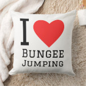 I love bungee jumping クッション (ブランケット)