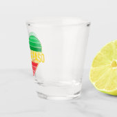 I Love Burkina Fasoハート・ブルキナベ ショットグラス (右)