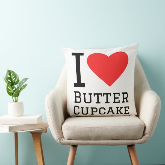 I love butter cupcake  クッション (椅子)