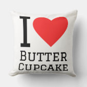 I love butter cupcake  クッション (正面)