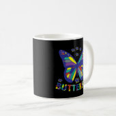 i-love-butterfly-タイポグラフィ-引用文-ヴィンテージ コーヒーマグカップ (正面右)