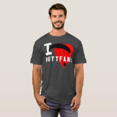 I Love Buttfans Paraglider Ultralight PPG PPC Tシャツ (正面フル)