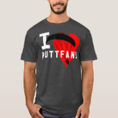 I Love Buttfans Paraglider Ultralight PPG PPC Tシャツ (正面)