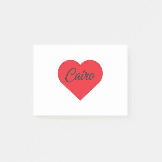 I Love Cairo – エジプト ポストイット (正面)