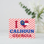 I Love Calhoun, Georgia ポストカード (スタンド正面)