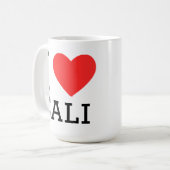 I love cali コーヒーマグカップ (正面左)