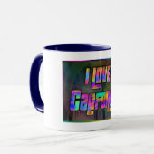 I LOVE California Bright Future Mug マグカップ (正面左)