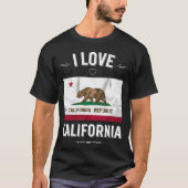 I Love California friend Tシャツ (正面)
