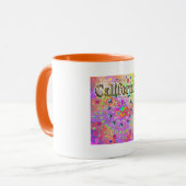 I LOVE California Lucky Golden Mug マグカップ (正面左)