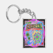 I LOVE California True Progress Keychain キーホルダー (正面左)