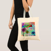 I LOVE California Vivid Romance トートバッグ (正面(商品))