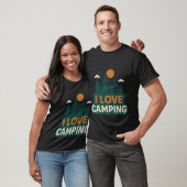 I Love Camping Tee – Fun Outdoor T-Shirt Tシャツ (ユニセックス)