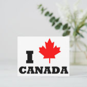 I Love Canadaはがき ポストカード (スタンド正面)