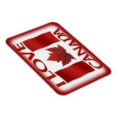 I Love Canada冷蔵庫用マグネットカナダ土産磁石 マグネット (右側)