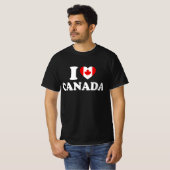 I Love Canada – カナ誇りを持ったディアン Tシャツ (正面フル)