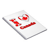I love Canada ノートブック (右側)