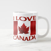 I Love Canada Coffee Cup / Mag Canada Souvenir Cup ジャンボコーヒーマグカップ (右)