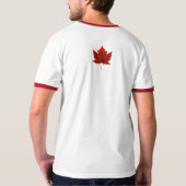 I Love Canada Tシャツギフトお土産Canada Shirt Tシャツ (裏面フル)