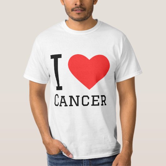 I love cancer tシャツ (正面)
