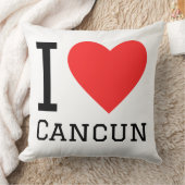 I love Cancun  クッション (ブランケット)