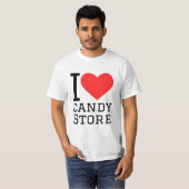 I love candy store tシャツ (正面フル)